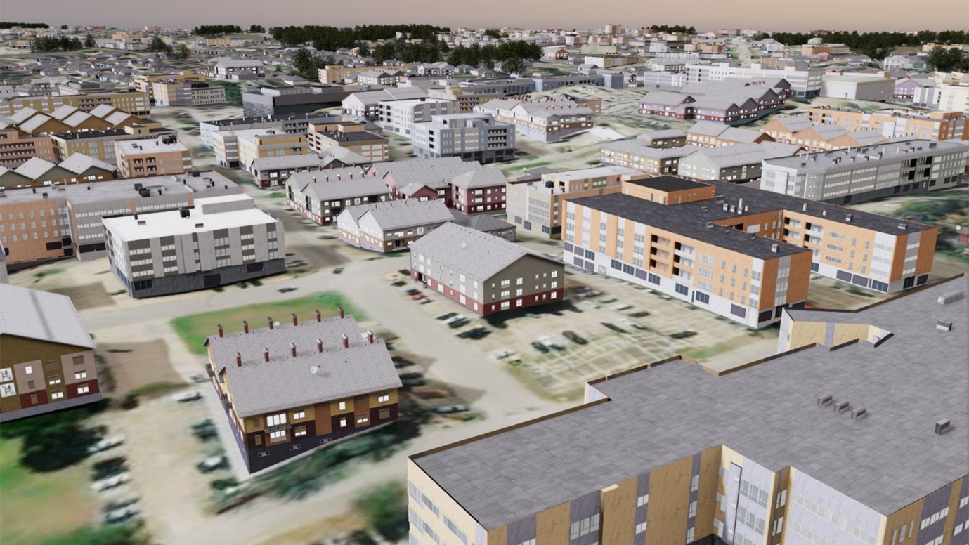 Lafayette exported in USD from blackshark.ai SYNTH3D